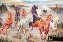 Tranh sơn dầu mã đáo thành công 28